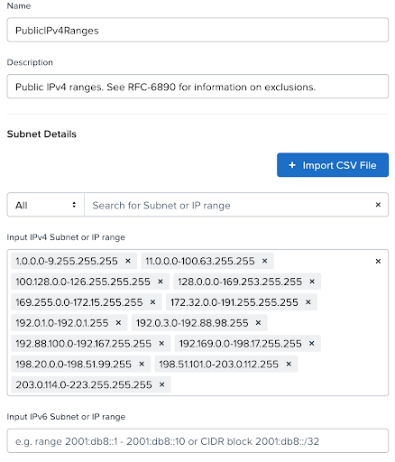 Address Group Creation in Prism Central