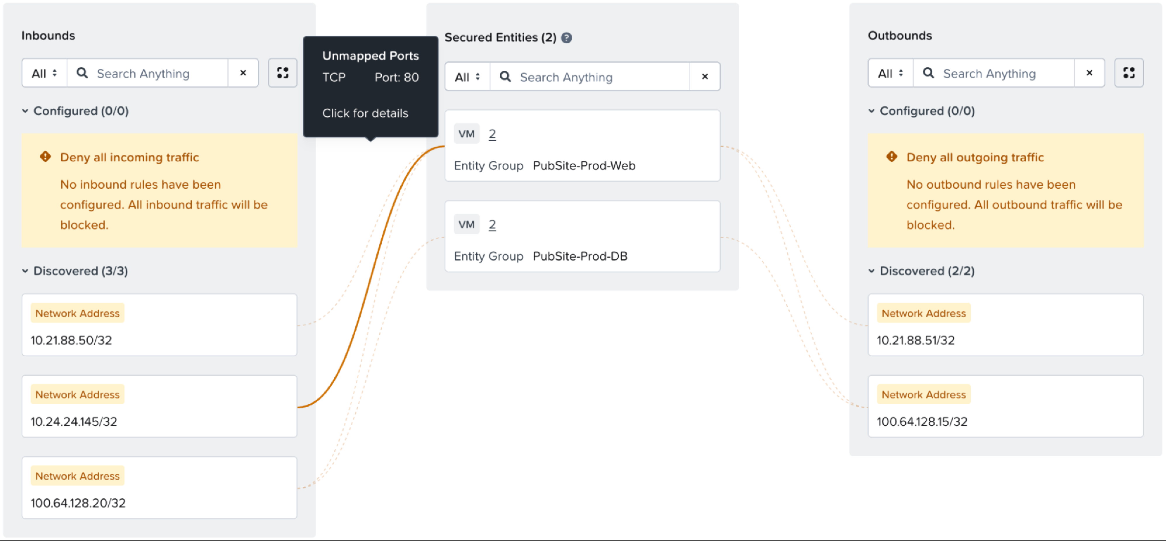 Policy Creation within Prism Central