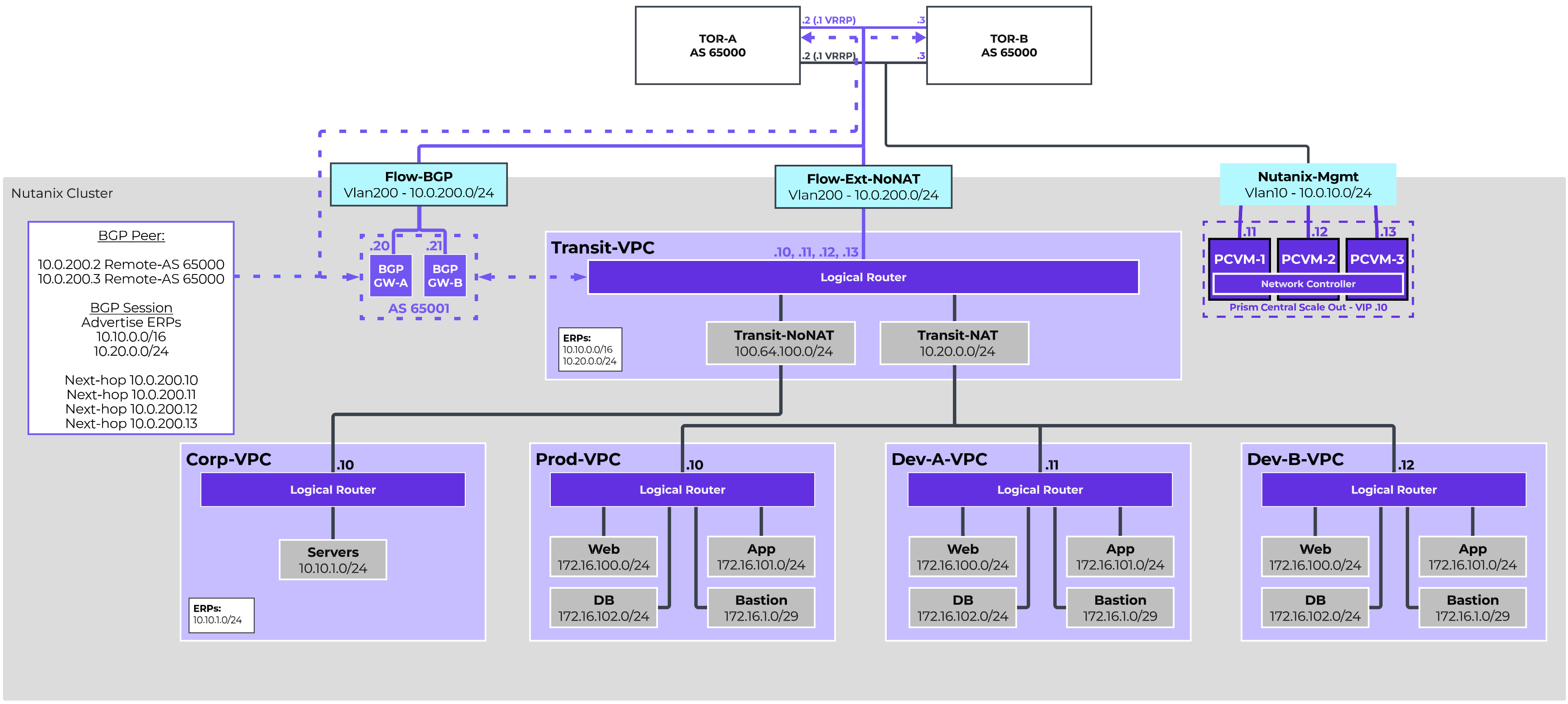 SAS Provider VPC Design