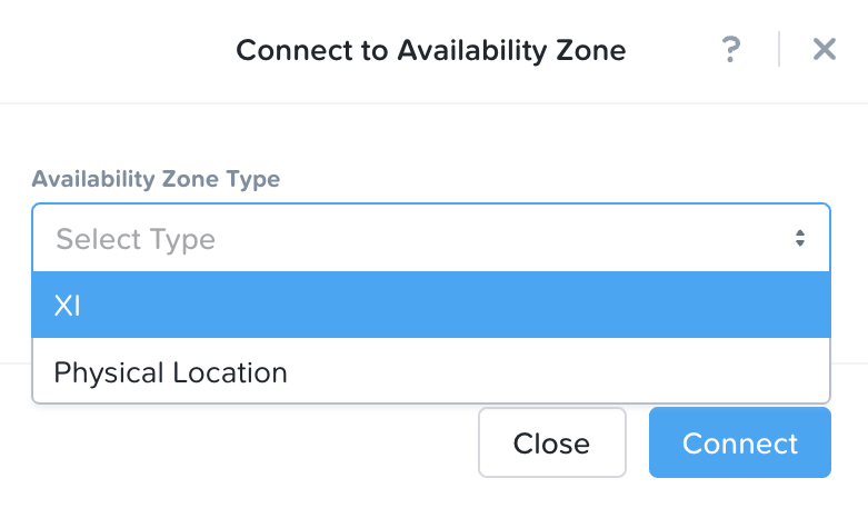 Leap - Connect to Availability Zone