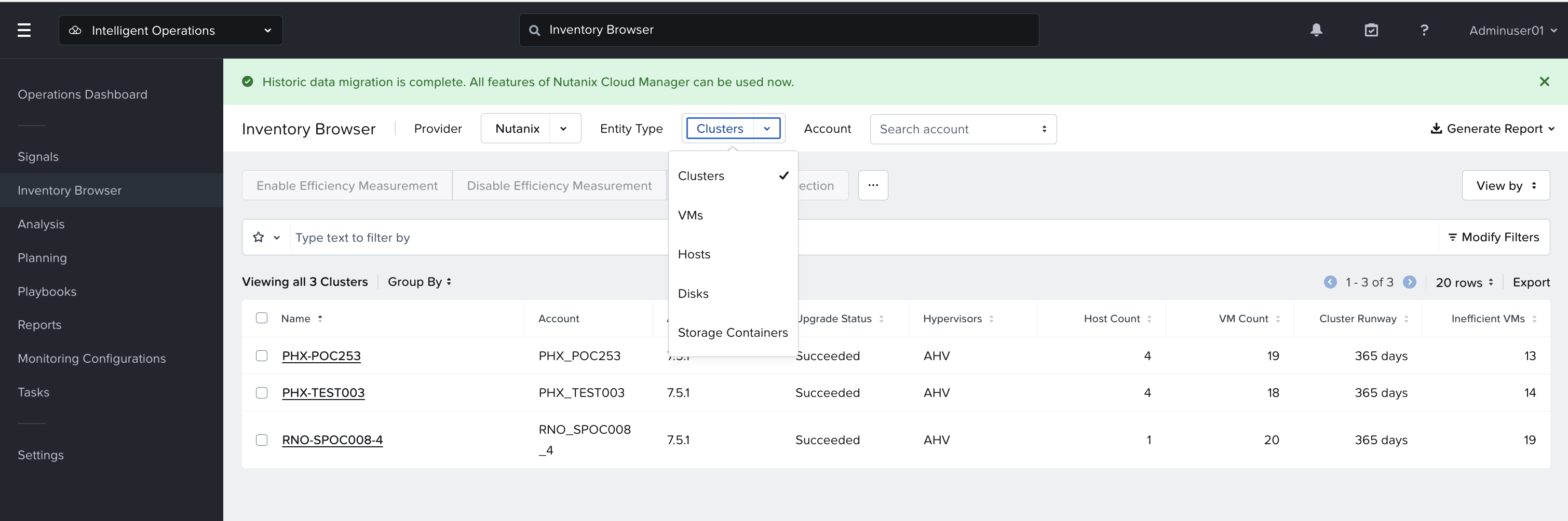 NCM Intelligent Operations Inventory Browser NCM Intelligent Operations Inventory Browser